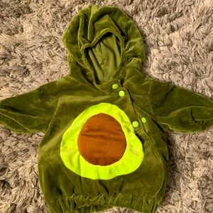 Adorable baby avocado costume. Worn once! In perfect condition.
